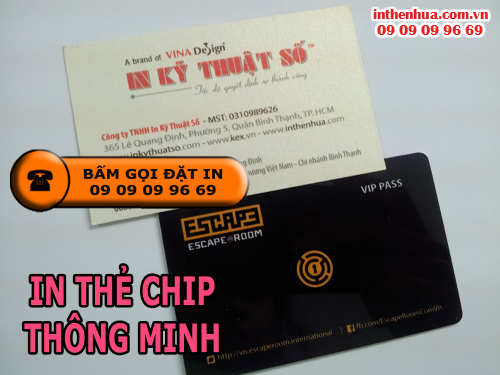 Bấm gọi đặt in thẻ chip thông minh tại Cty TNHH In Kỹ Thuật Số - Digital Printing