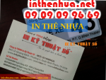 Dịch vụ in thẻ nhựa giá rẻ, nhanh chóng tại Công ty TNHH In Kỹ Thuật Số