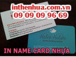 In name card nhựa