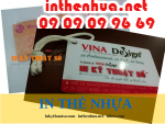 In thẻ nhựa giá rẻ tại TP.HCM