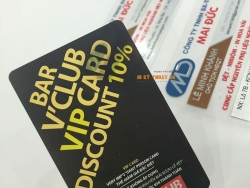 In thẻ nhựa Vip trao khách hàng thân thiết cho Đại lý xe Ford