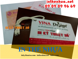 In thẻ nhựa giá rẻ tại TP.HCM